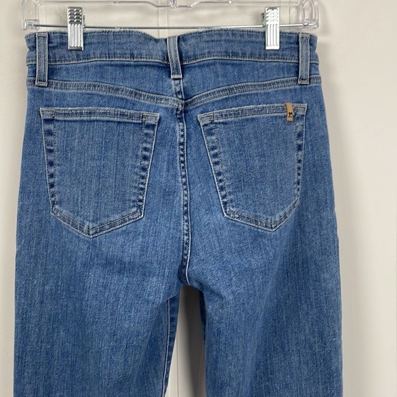 Joe's Jeans Mid Rise Skinny Jean Women's 27 Frayed Ankle Cropped Cotton Stretch - Picture 11 of 14